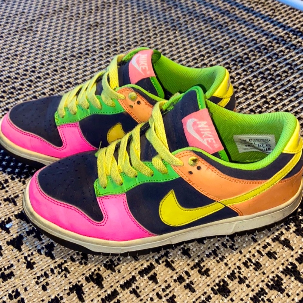 COPY - Nike dunks neon skittles